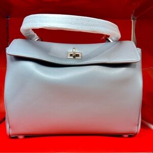 Elegant Gray Women's Handbag